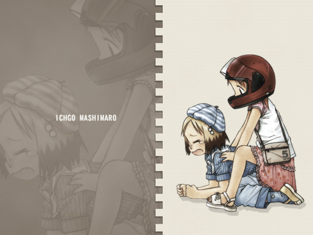 Girl boy neoexpressionism manga yayoi free wallpaper for desktop - medium preview image