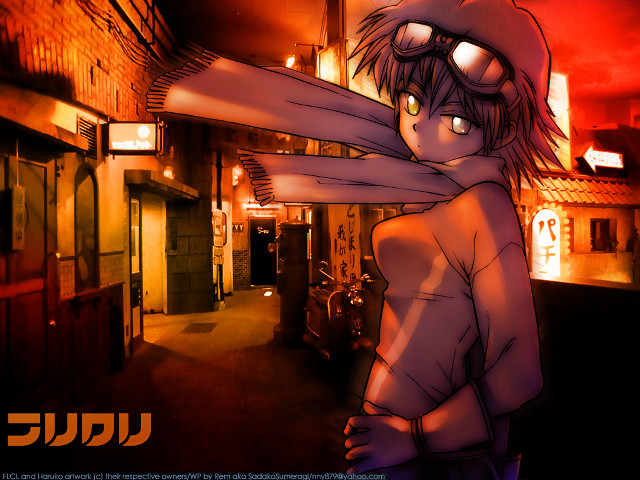 Woman hat scarf hallway redlight free wallpaper for desktop - medium preview image