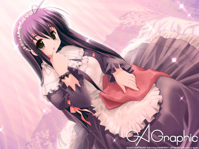 Aya goda anime gothic maid free wallpaper for desktop - medium preview image