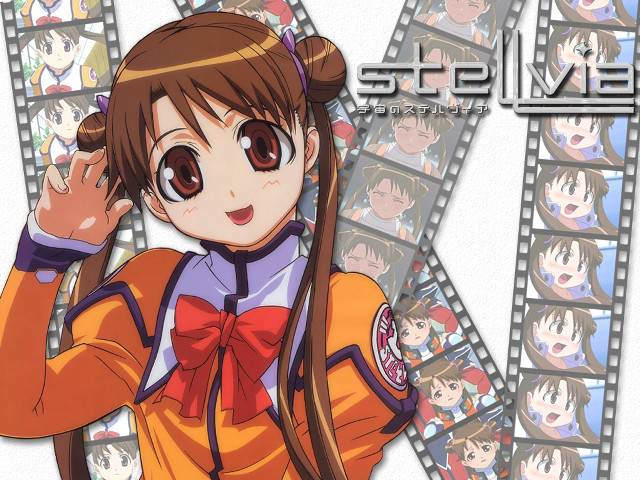 Girl longhair bowtie filmstrip smile free wallpaper for desktop - medium preview image