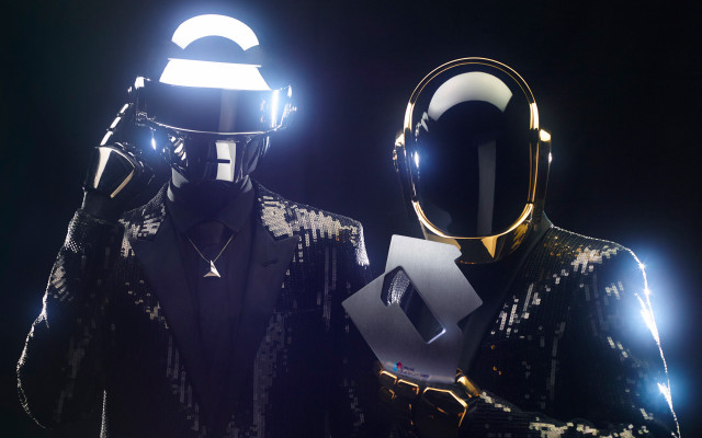 Futuristic suits helmets dark holography free wallpaper for desktop - medium preview image
