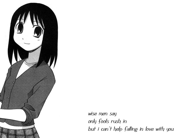 Black haired girl knife manga free wallpaper for desktop - medium preview image