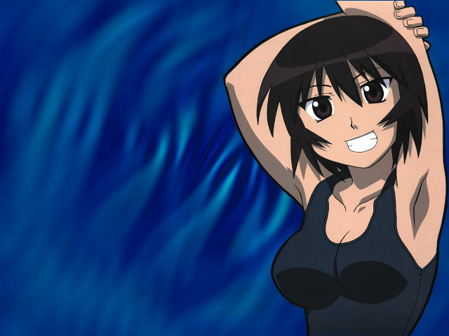 Woman black top water arms free wallpaper for desktop - medium preview image