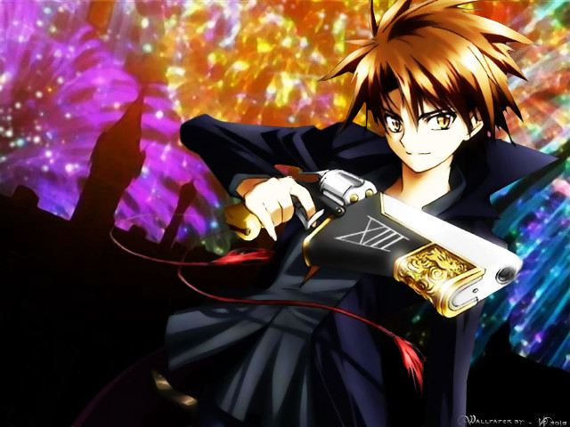 Man skateboard fireworks sword rayonism free wallpaper for desktop - medium preview image