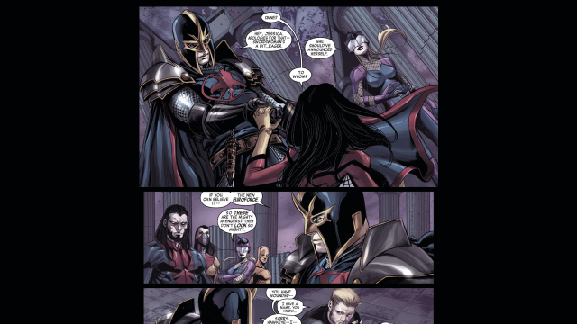 Comic strip character woman suit free wallpaper for desktop - medium preview image