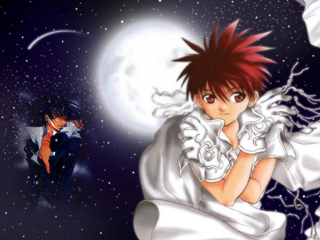 Moon stars bed manga neo free wallpaper for desktop - medium preview image