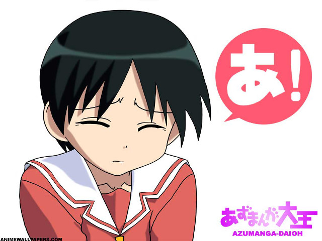 Girl blackhair redshirt speechbubble japan free wallpaper for desktop - medium preview image