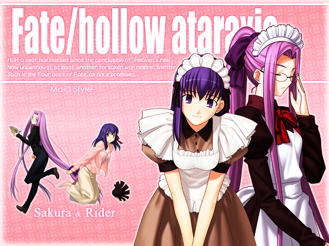 Fate hollow ataria anime girls free wallpaper for desktop - medium preview image