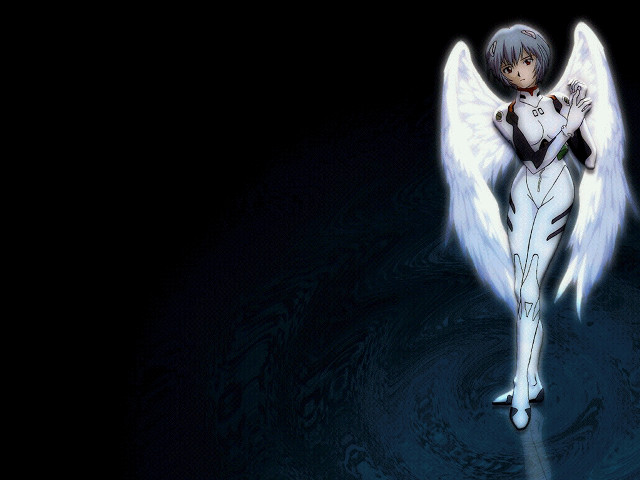 Angel bluehair whitewings hologram bodysuit free wallpaper for desktop - medium preview image