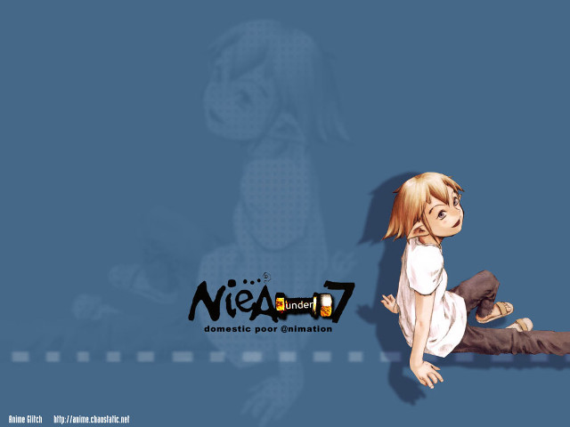 Nige cartoon sitting blonde ears free wallpaper for desktop - medium preview image