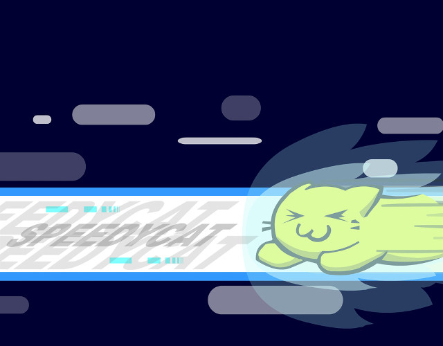 Cartoon cat wings flying action free wallpaper for desktop - medium preview image