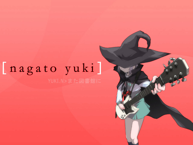 Inagato yuki guitar hat witch free wallpaper for desktop - medium preview image
