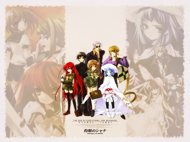 Anime group ribbon characters shana free wallpaper for desktop - medium preview image