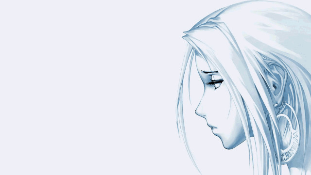 Gothic portrait woman longhair noserings free wallpaper for desktop - medium preview image