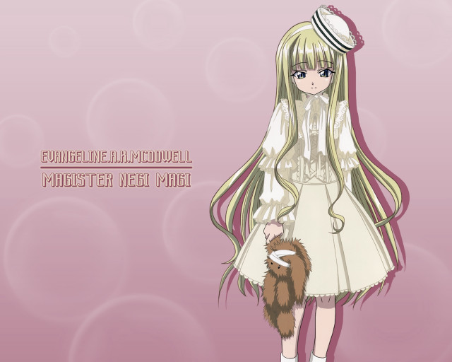 Girl cat white dress bubbles free wallpaper for desktop - medium preview image