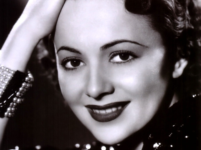 Woman black dress bracelet smile free wallpaper for desktop - medium preview image