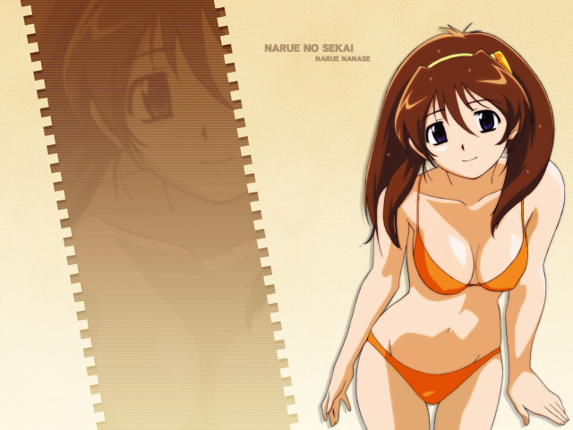 Cartoon woman bikini anime eizan free wallpaper for desktop - medium preview image