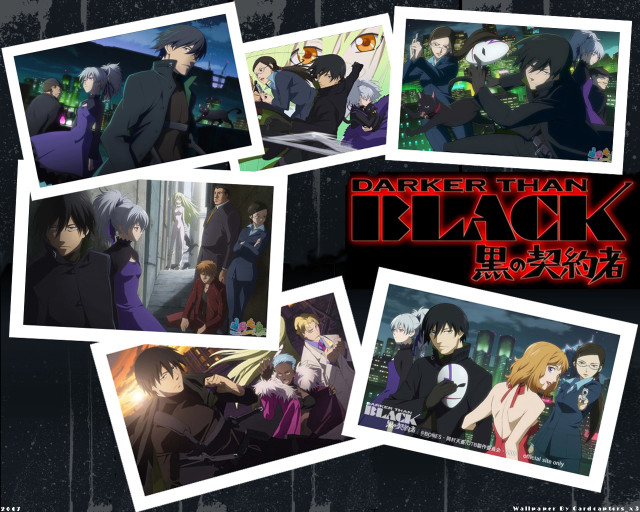 Darker than black anime astronaut free wallpaper for desktop - medium preview image