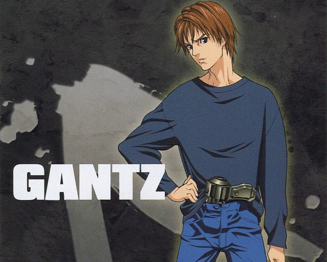 Gantz manga anime portrait blueclothing free wallpaper for desktop - medium preview image