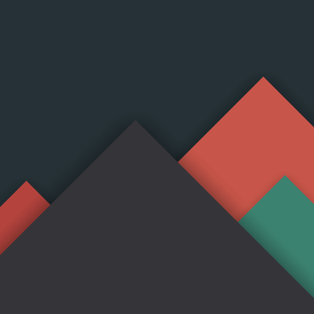Black red mountain green triangle #2 free wallpaper for tablet - medium preview image