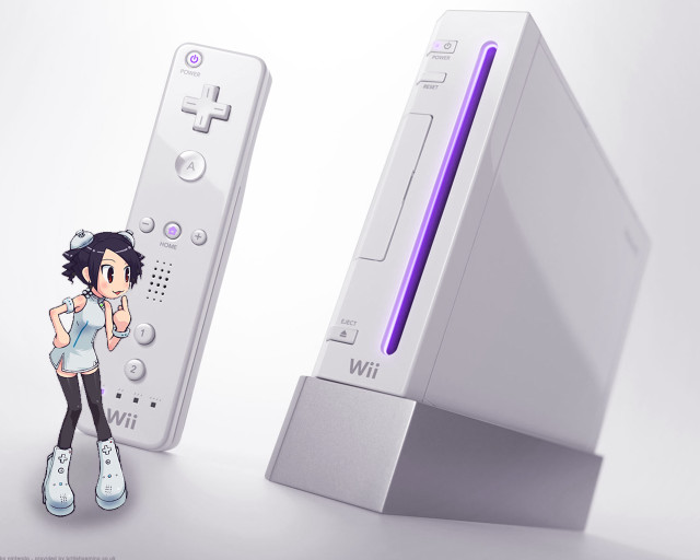 Cartoon character wii controller ai free wallpaper for desktop - medium preview image
