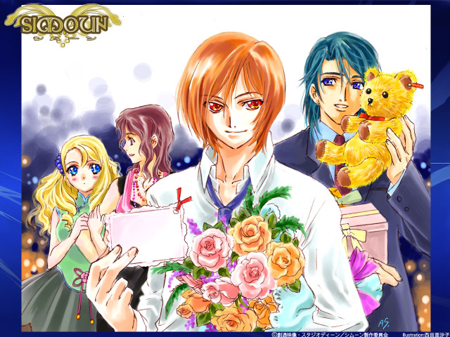 Man teddy bear woman girl free wallpaper for desktop - medium preview image