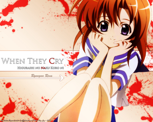 Girl blood splatter apple kyoto free wallpaper for desktop - medium preview image