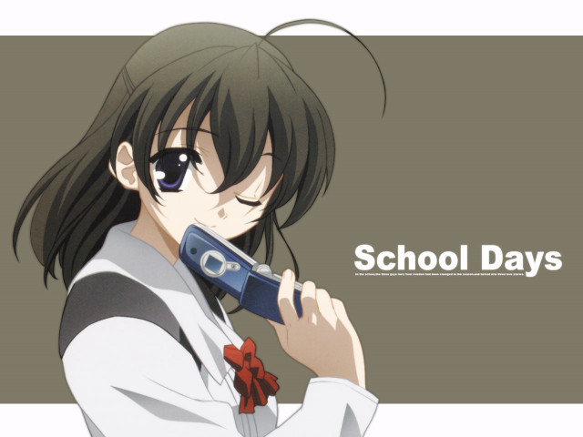 Girl gun school days chizuko free wallpaper for desktop - medium preview image