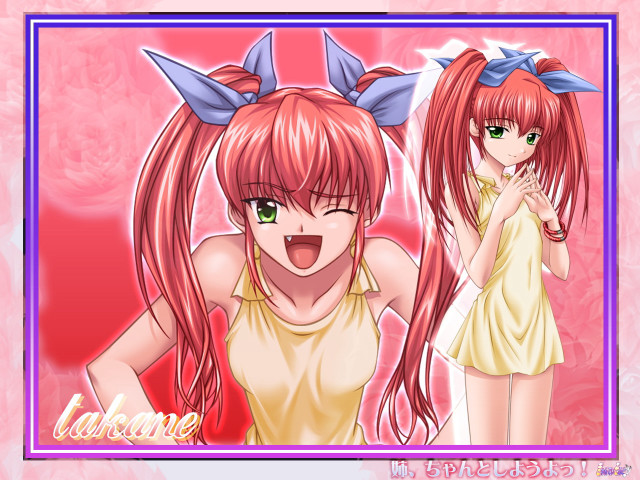 Eizan kikukawa anime girls long free wallpaper for desktop - medium preview image