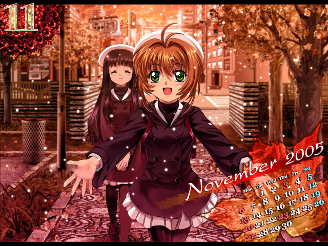 Girl street uniform magical realism free wallpaper for desktop - medium preview image