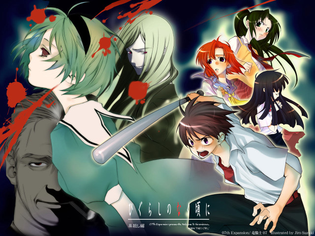 Anime blooded weapon heroes group free wallpaper for desktop - medium preview image