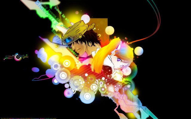 Guitar hat anime pattern planet free wallpaper for desktop - medium preview image