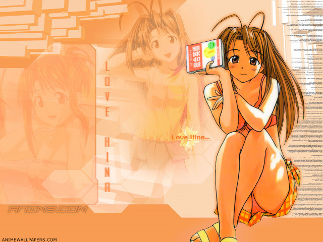 Girl bikini cellphone sitting anime free wallpaper for desktop - medium preview image