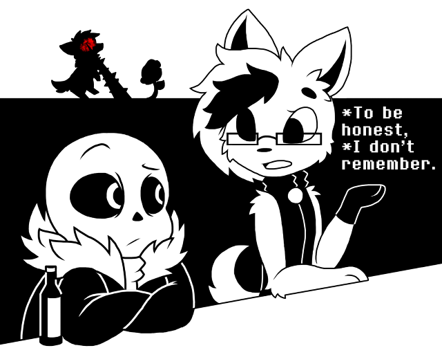 Cartoon couple sitting table quote free wallpaper for desktop - medium preview image