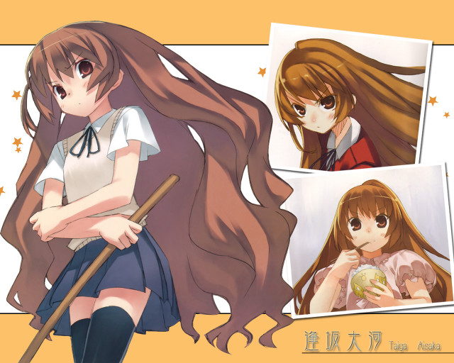 Girl long hair broom anime free wallpaper for desktop - medium preview image