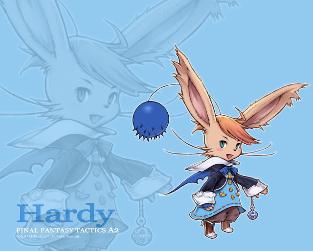 Brave viera rabbit blue dress free wallpaper for desktop - medium preview image