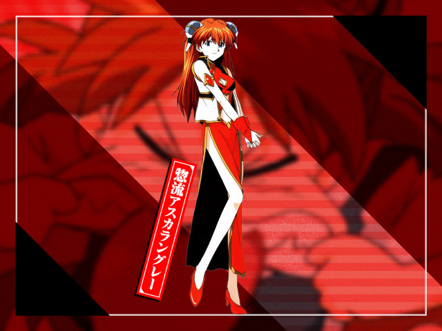 Ayako rokkaku anime red black free wallpaper for desktop - medium preview image