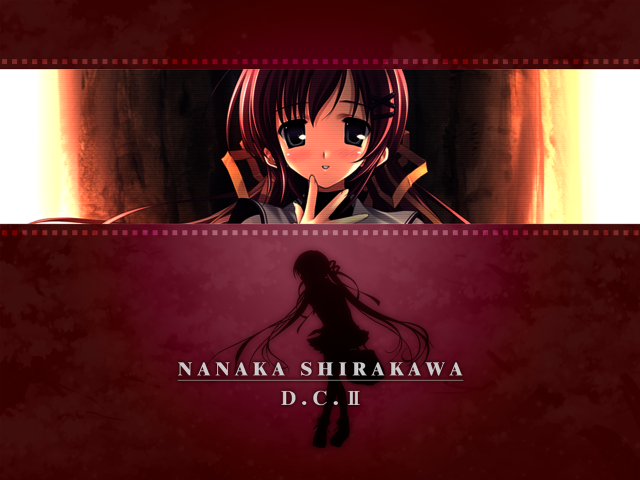 Girl long hair red background free wallpaper for desktop - medium preview image