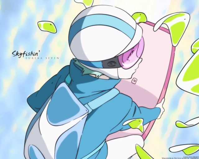 Blue suit snowboard sky cloud free wallpaper for desktop - medium preview image