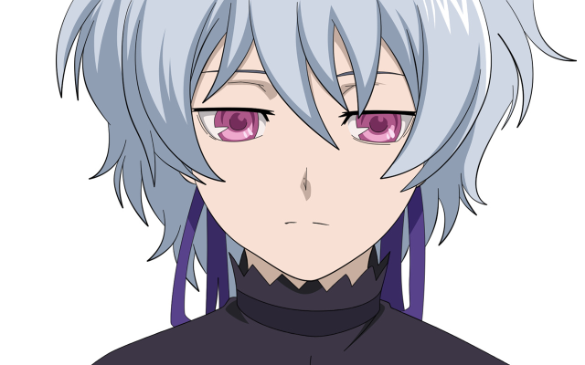 Blue hair pink eyes yandere free wallpaper for desktop - medium preview image