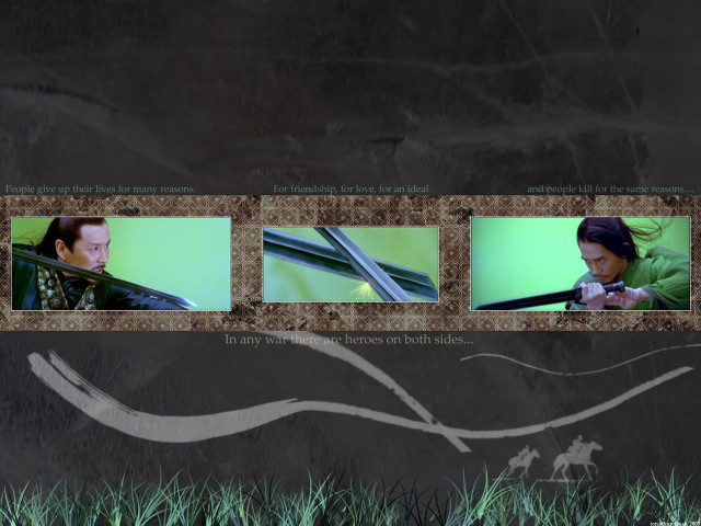 Gun woman man grass nature free wallpaper for desktop - medium preview image