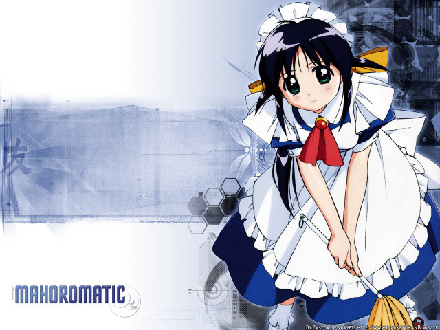 Anime girl red bow white free wallpaper for desktop - medium preview image