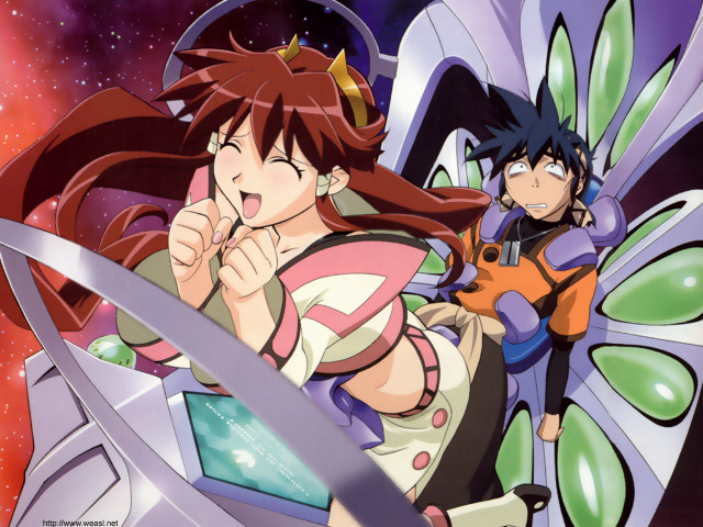 Anime couple space butterfly kikukawa free wallpaper for desktop - medium preview image