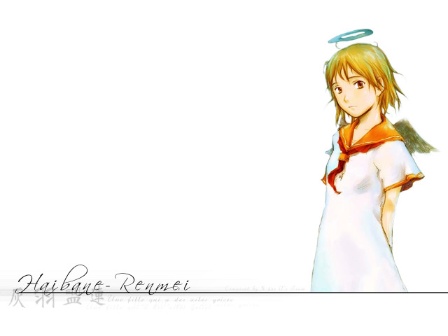Anime angel wings sailor dress free wallpaper for desktop - medium preview image