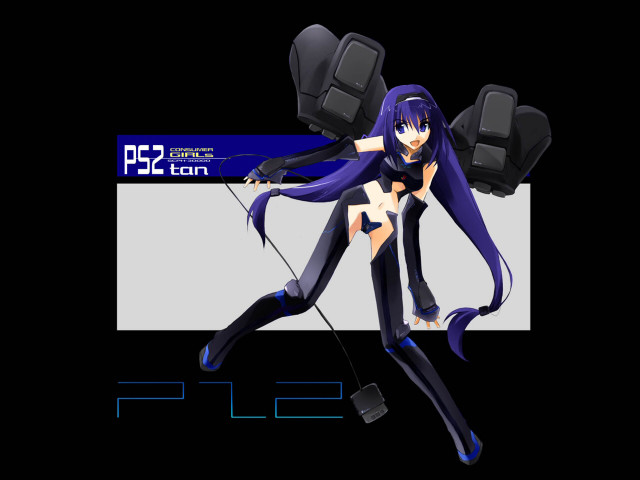 Black guitar woman star blue free wallpaper for desktop - medium preview image