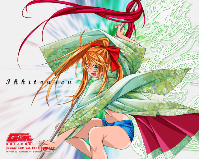 Girl red hair green shirt #3 free wallpaper for desktop - medium preview image