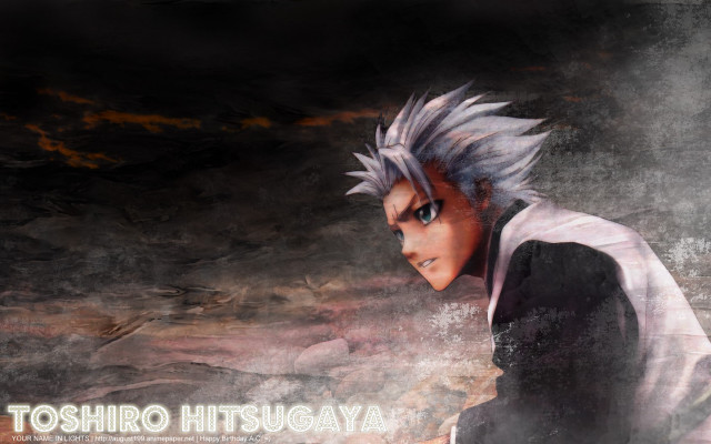 Man whitehair blackshirt cloudy sky free wallpaper for desktop - medium preview image