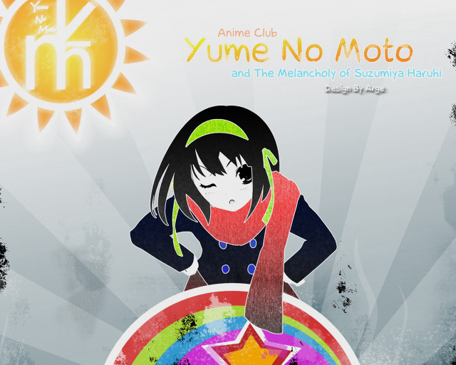 Girl rainbow star head shoulder free wallpaper for desktop - medium preview image