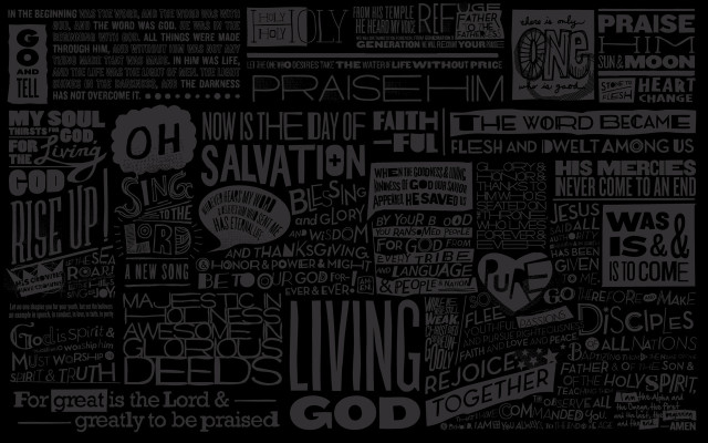 Black white poster words all free wallpaper for desktop - medium preview image