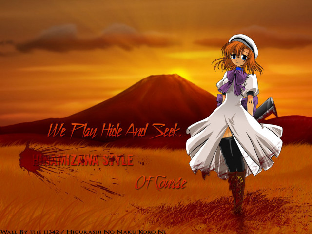 Woman dress hat field mountain free wallpaper for desktop - medium preview image